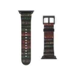Book Spines Pattern Design Watch Band For Apple Watch -Home Fashion Store 98080a9785e69159a2ae53fdce4ae808