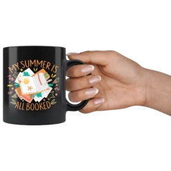 "My Summer Is All Booked"11oz Black Mug -Home Fashion Store 9bdkqllg60zthyxiw9c58370