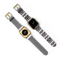 Bookish Pattern Design Watch Band For Apple Watch -Home Fashion Store 9d0aa29e870c49f0eff648248e7e3f58