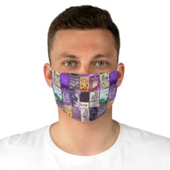 The Color Purple Book Covers Fabric Face Mask -Home Fashion Store 9ef96aee96a1e9cf56490cc3f3118320