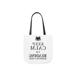Keep Calm I'm Reading Canvas Tote Bag - Vintage Style -Home Fashion Store 9f3a6cad75dc111526c62f2f25e6d544