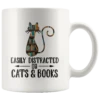 "Cats And Books" 11oz White Mug 2 "Cats And Books" 11oz White Mug -Home Fashion Store 9krs3karla3pu8zn3t888f70