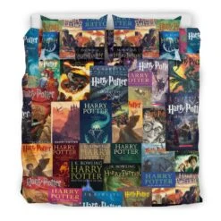 HP Book Cover Pattern Bedding -Home Fashion Store ArtK1873374