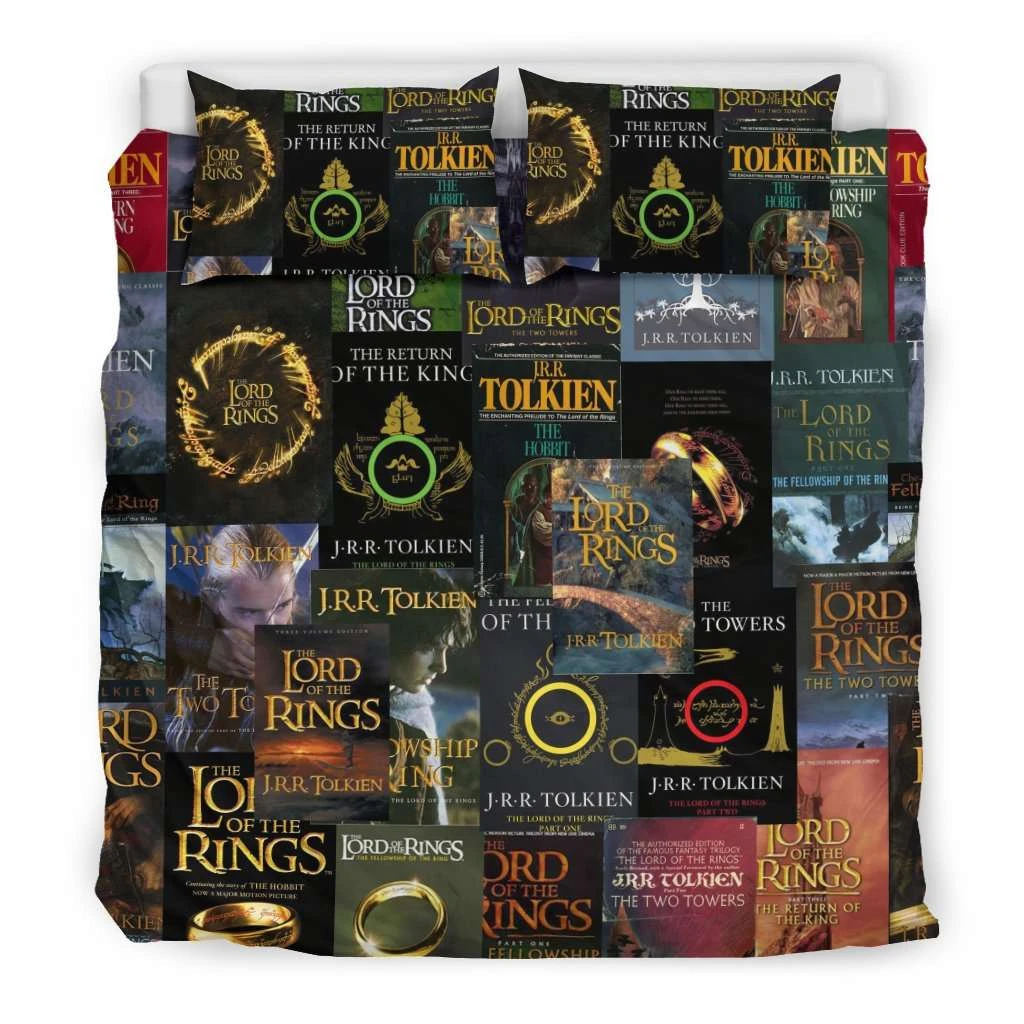 The Lord Of The Rings Book Covers Bedding 5 The Lord Of The Rings Book Covers Bedding - Image 3