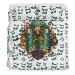 Doctor Who Rose Tyler Duvet Cover Set -Home Fashion Store ArtK876808