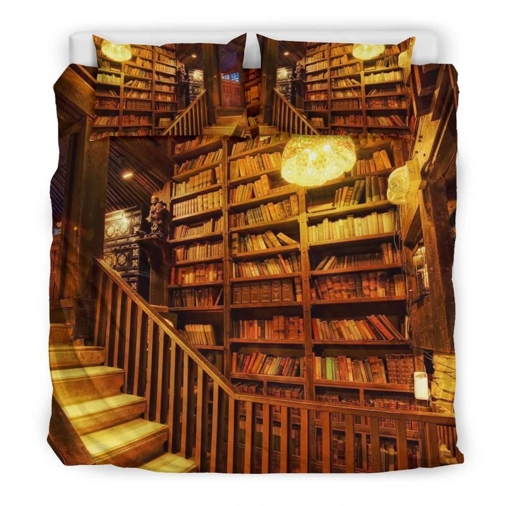Epic Library Bookish Bedding 3 Epic Library Bookish Bedding
