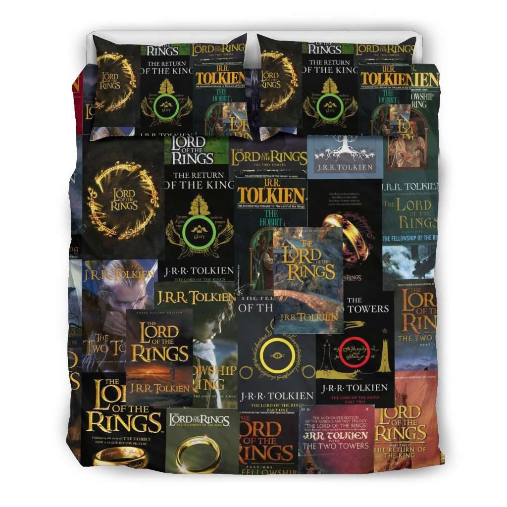 The Lord Of The Rings Book Covers Bedding 4 The Lord Of The Rings Book Covers Bedding - Image 2