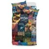 HP Book Cover Pattern Bedding -Home Fashion Store ArtT1873374