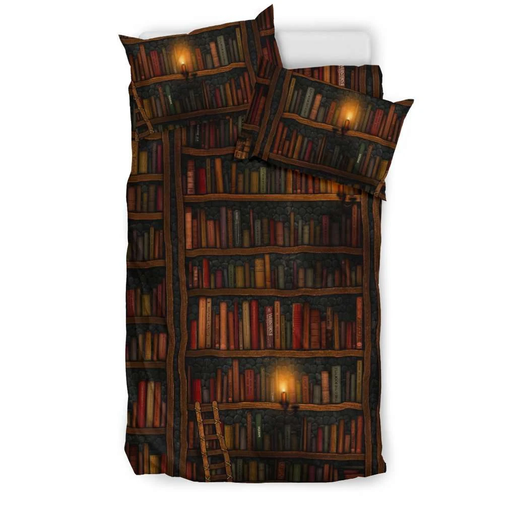 Dream Library Bookish Bedding 4 Dream Library Bookish Bedding - Image 2