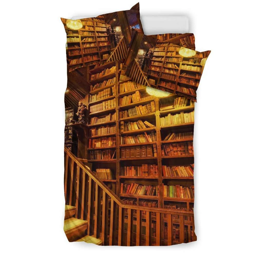 Epic Library Bookish Bedding 4 Epic Library Bookish Bedding - Image 2
