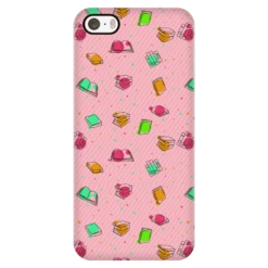 Colorful Bookish Pattern Phone Case Pink 16 Colorful Bookish Pattern Phone Case Pink -Home Fashion Store BazGsxS4WYX5gLhHsLMYBzweaByg2X 3167 front