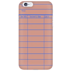 Library Card Phone Case Red 9 Library Card Phone Case Red -Home Fashion Store HVT5x9zf6BgCsYW6C3CHAVh52dA45Z 4631 front