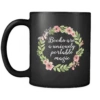 "Portable Magic"11oz Black Mug -Home Fashion Store JhB6XJbASpbTjdsUbfhbG4FWeGs4KL left