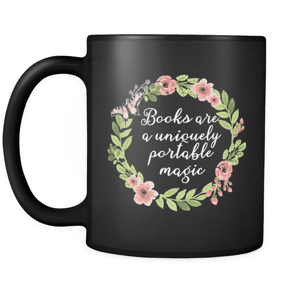 "Portable Magic"11oz Black Mug 3 "Portable Magic"11oz Black Mug