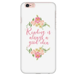 Reading Floral Phone Case White -Home Fashion Store MVPWFxCy3w5LBhGzBpKnaSrGtzt8nd 1204 front