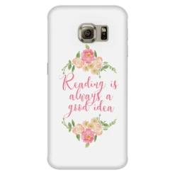 Reading Floral Phone Case White -Home Fashion Store MVPWFxCy3w5LBhGzBpKnaSrGtzt8nd 1394 front