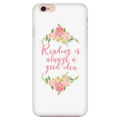Reading Floral Phone Case White -Home Fashion Store MVPWFxCy3w5LBhGzBpKnaSrGtzt8nd 4217 front