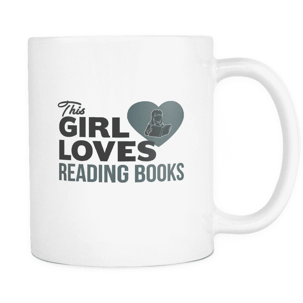 This Girl Loves Reading Books Mug 3 This Girl Loves Reading Books Mug
