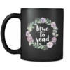 "Time To Read"11oz Black Mug -Home Fashion Store YRPG4L34HKMMp22eg5GrcpHCXUDk7c left