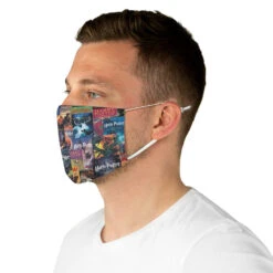 HP Book Covers Fabric Face Mask -Home Fashion Store a64ec4d9b563683b38c5a959cbc3700b