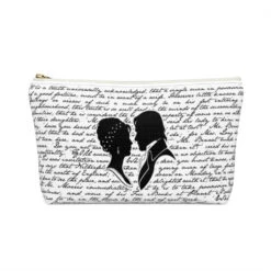 Pride And Prejudice Book Page Accessory Pouch For Book Lovers -Home Fashion Store a8a883452501338c26b1504bab151a6e