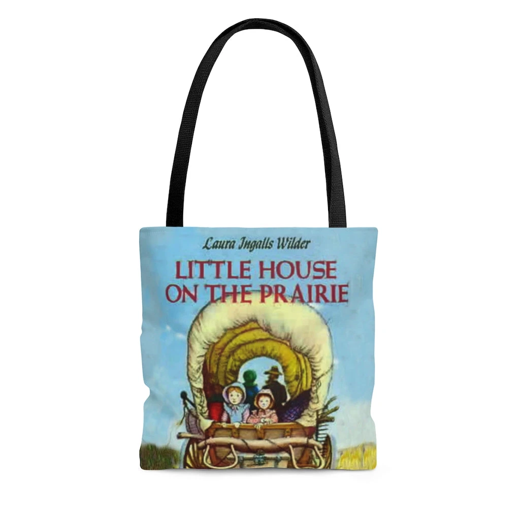 Little House On The Prairie Book Cover Tote Bag 3 Little House On The Prairie Book Cover Tote Bag