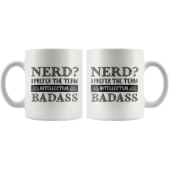 "Nerd?"11oz White Mug -Home Fashion Store adbd6zes6k6s015qtoz3exwe