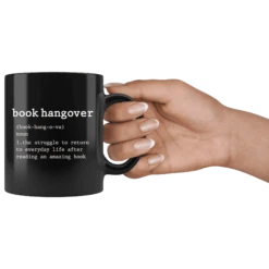 "book Hangover"11oz Black Mug -Home Fashion Store aj4ej5e2djr3ujg1p67jykcu