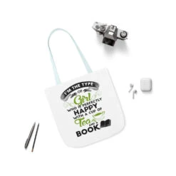 A Cup Of Tea And A Book Canvas Tote Bag - Vintage Style 36 A Cup Of Tea And A Book Canvas Tote Bag - Vintage Style -Home Fashion Store b68029a742e1ccd4bbe5c07b32d7230a