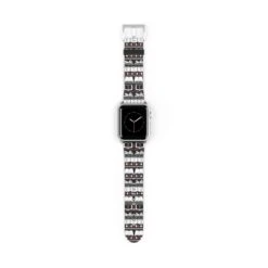 Bookish Pattern Design Watch Band For Apple Watch -Home Fashion Store b7ab23bb899569e2c16c74dc0f70c707