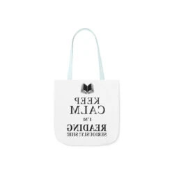 Keep Calm I'm Reading Canvas Tote Bag - Vintage Style -Home Fashion Store b7bca0f704c709c7e3e7770af289d283