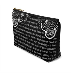 The Night Circus Book Page Accessory Pouch For Book Lovers 30 The Night Circus Book Page Accessory Pouch For Book Lovers -Home Fashion Store b8ab5bb54ebcbaf744789e816ac0c3b5