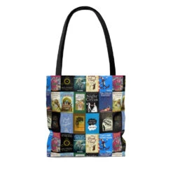 Book Covers Tote Bag -Home Fashion Store b8d120b392db0f2e90d228d1c25a4d5b