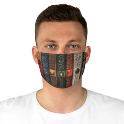 GOT Book Covers Fabric Face Mask -Home Fashion Store cf2fc781d4b980e87c139ec3d998402f