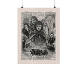 Lord Of The Rings Vintage Dictionary Poster 12 Lord Of The Rings Vintage Dictionary Poster -Home Fashion Store cs4d0vqe5as17rylxa90q73y