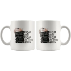 "To Read Or Not To Read" 11oz White Mug -Home Fashion Store ctlc84wm5nko5084yyirnj4i
