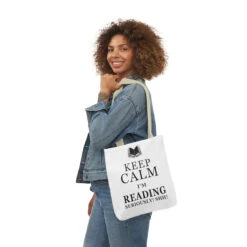 Keep Calm I'm Reading Canvas Tote Bag - Vintage Style -Home Fashion Store d474b5db240527c21a5c87174fa86a92