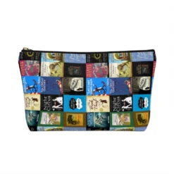 Books Pattern Accessory Pouch For Book Lovers -Home Fashion Store d6df67f9271adecc6dbee32fcf4e9b0a