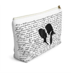 Pride And Prejudice Book Page Accessory Pouch For Book Lovers -Home Fashion Store d7cb6584d4687c63dba3b05862a5d27a