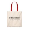Bibliophile Canvas Tote Bag - Vintage Style -Home Fashion Store dbe03aa3b418f66d4a0c03ef8732280c