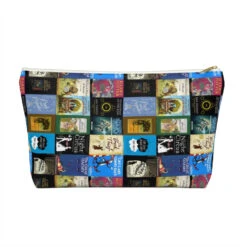 Books Pattern Accessory Pouch For Book Lovers -Home Fashion Store f10de1b9e4268361a031350f358b773e