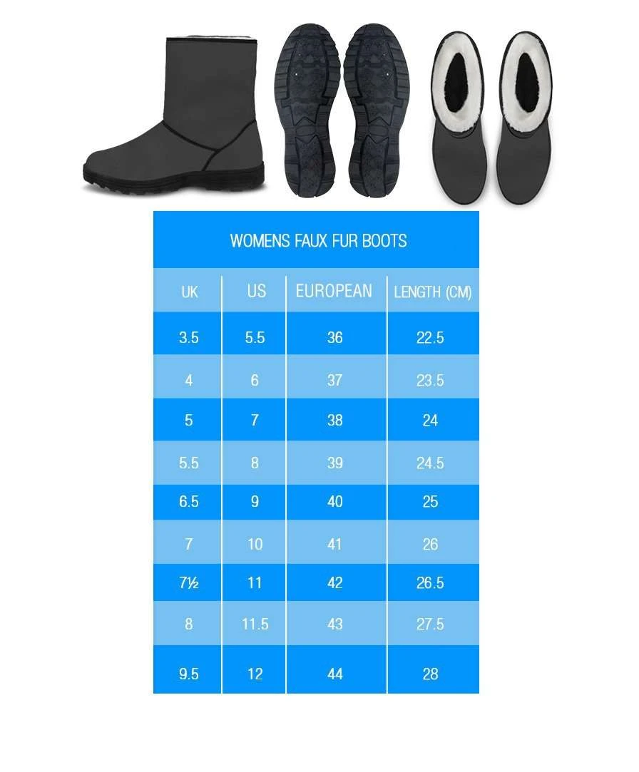 Outlander Faux Fur Boots 4 Outlander Faux Fur Boots - Image 2