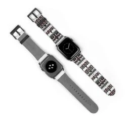 Bookish Pattern Design Watch Band For Apple Watch -Home Fashion Store fb62eea0c8e55b90e8723fae32dad590