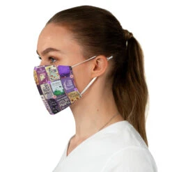 The Color Purple Book Covers Fabric Face Mask -Home Fashion Store fd4fadbec59754b6ac65f60ab914c63f