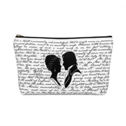 Pride And Prejudice Book Page Accessory Pouch For Book Lovers -Home Fashion Store feaf3e81662d7ebd6a35ec622f13e29c