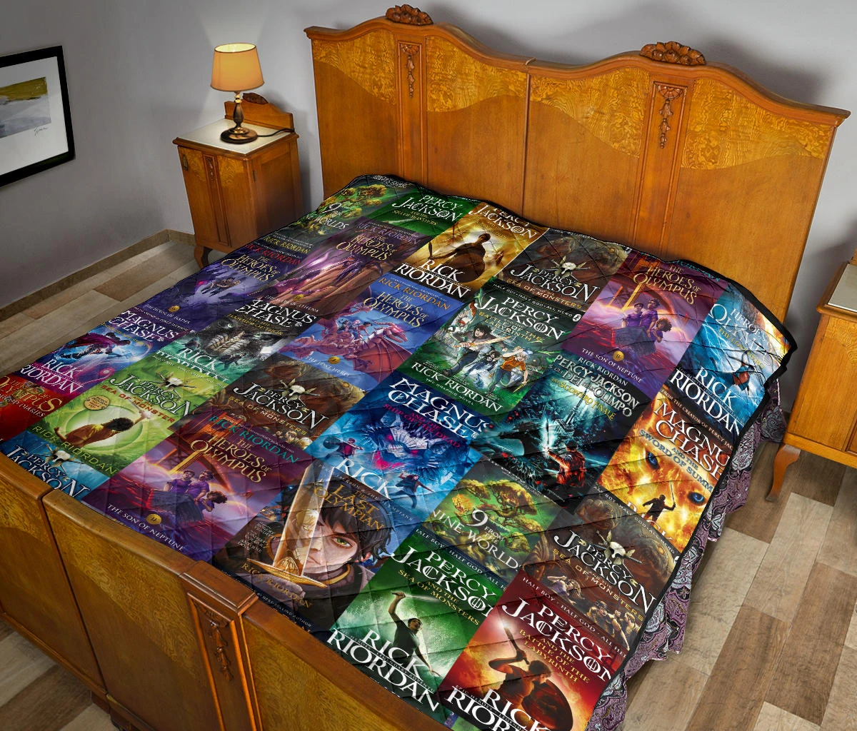 Rick Riordan(Percy Jackson & Magnus Chase) Quilt 10 Rick Riordan(Percy Jackson & Magnus Chase) Quilt - Image 8