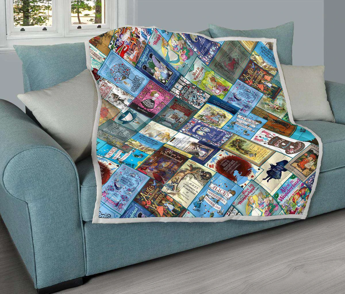 Alice In Wonderland Book Covers Quilt 13 Alice In Wonderland Book Covers Quilt - Image 11