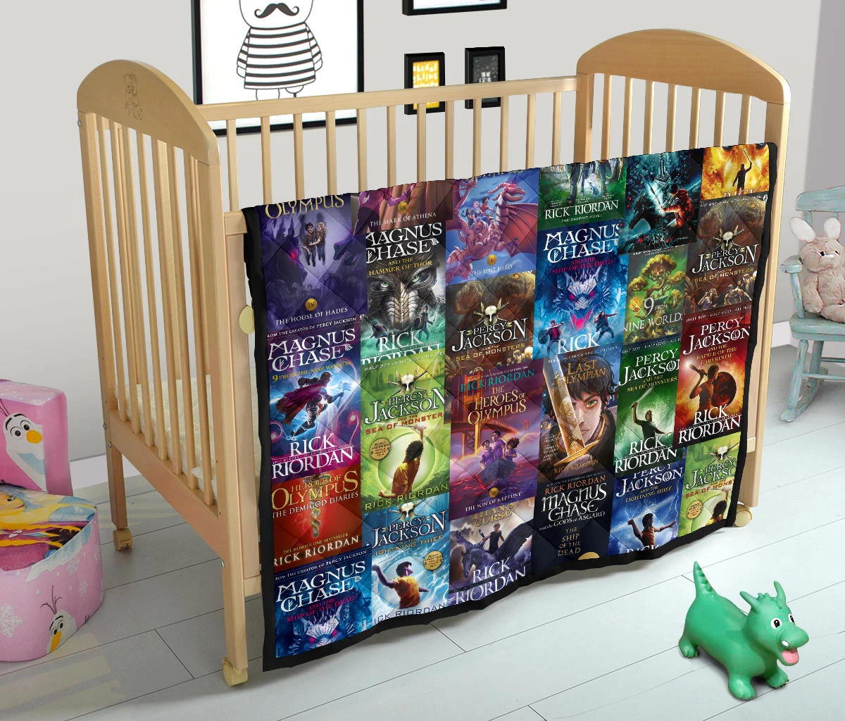 Rick Riordan(Percy Jackson & Magnus Chase) Quilt 11 Rick Riordan(Percy Jackson & Magnus Chase) Quilt - Image 9