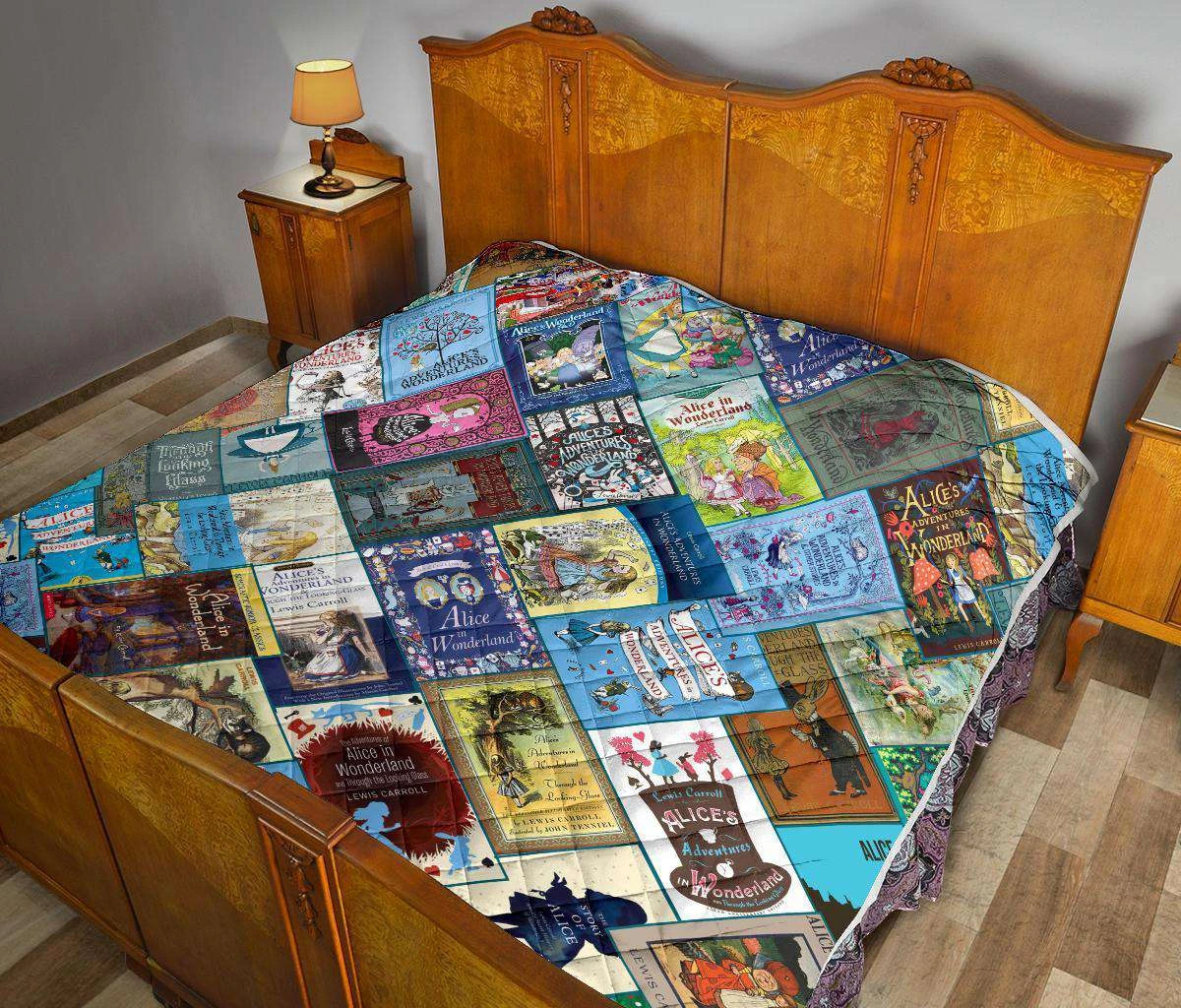 Alice In Wonderland Book Covers Quilt 14 Alice In Wonderland Book Covers Quilt - Image 12