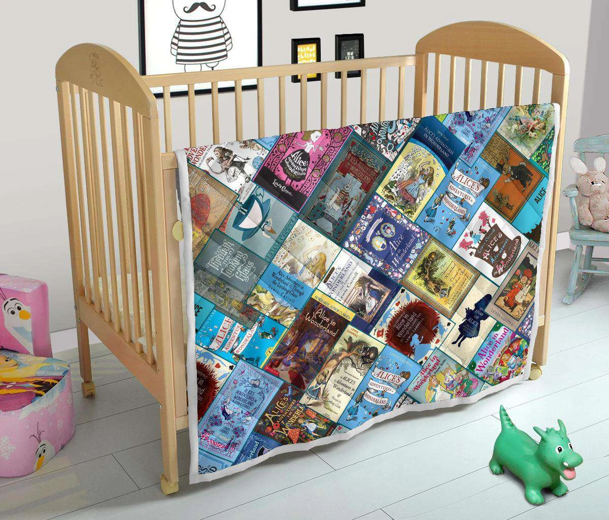 Alice In Wonderland Book Covers Quilt 15 Alice In Wonderland Book Covers Quilt - Image 13
